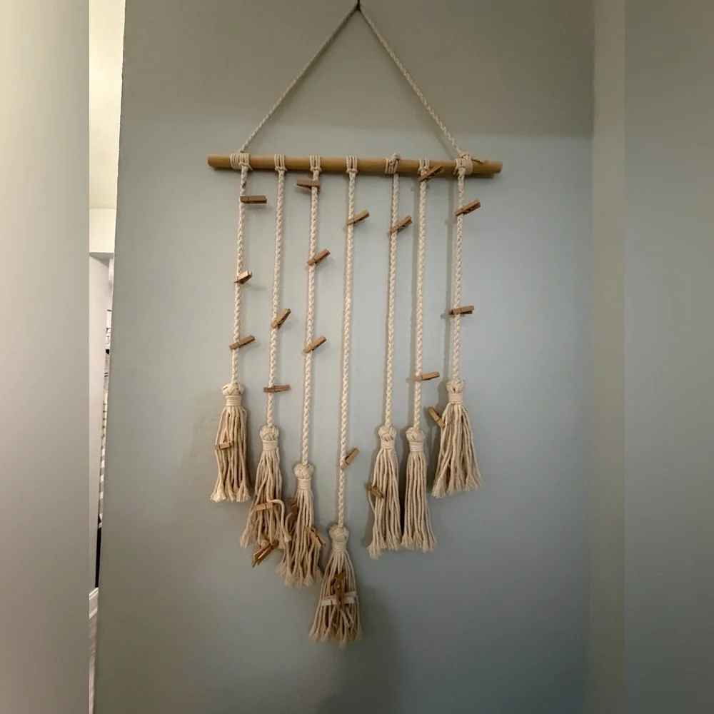 Cream and Tan Wall picture Hanging Decor